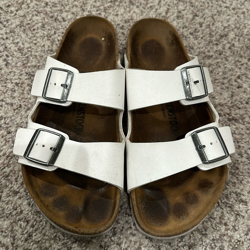 White Birkenstocks
